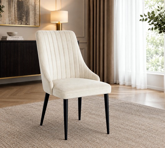 Silla Viena, tapizado ivory